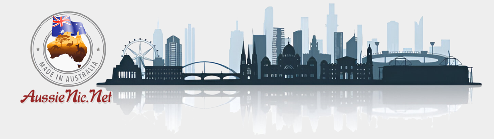 Made in Australia - Melbourne, Vic Logo
